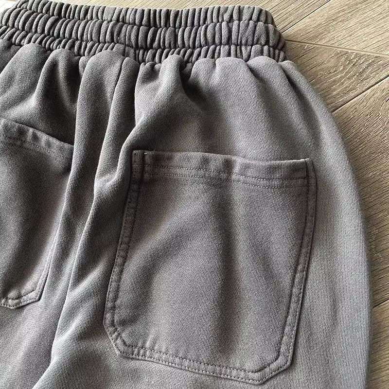 Hellstar gray button up sweatpants