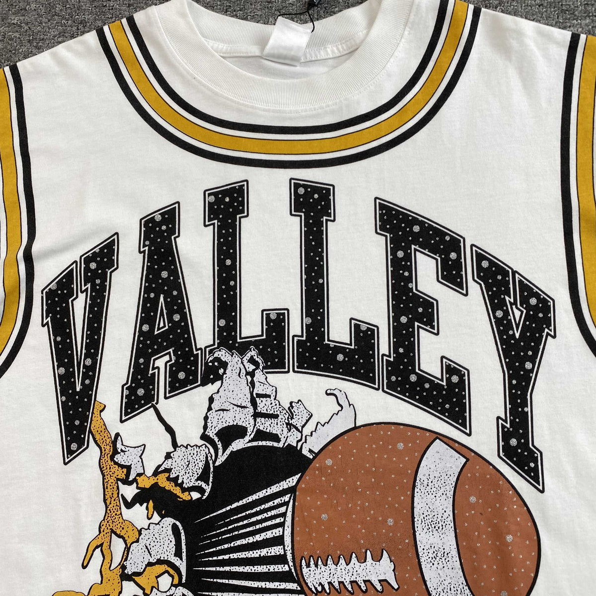 Assorted vale sports classic bling jersey tees