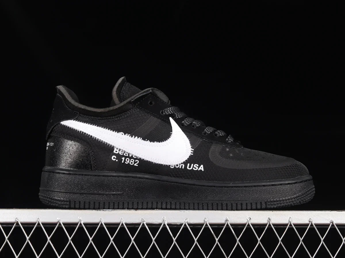 Black off white Air Force 1