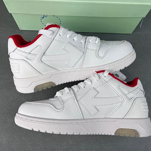Off-White Out of Office white with red writing