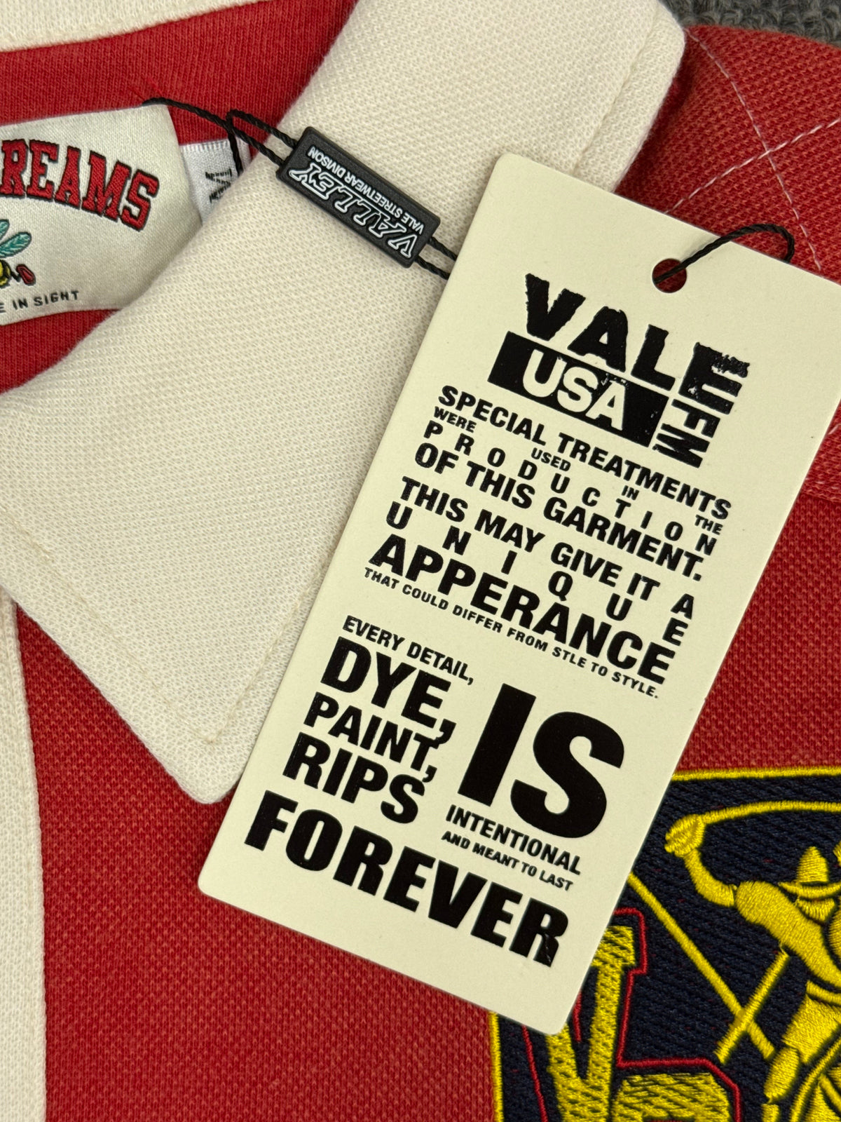 Vale Forever Dreams Rugby 'Red'