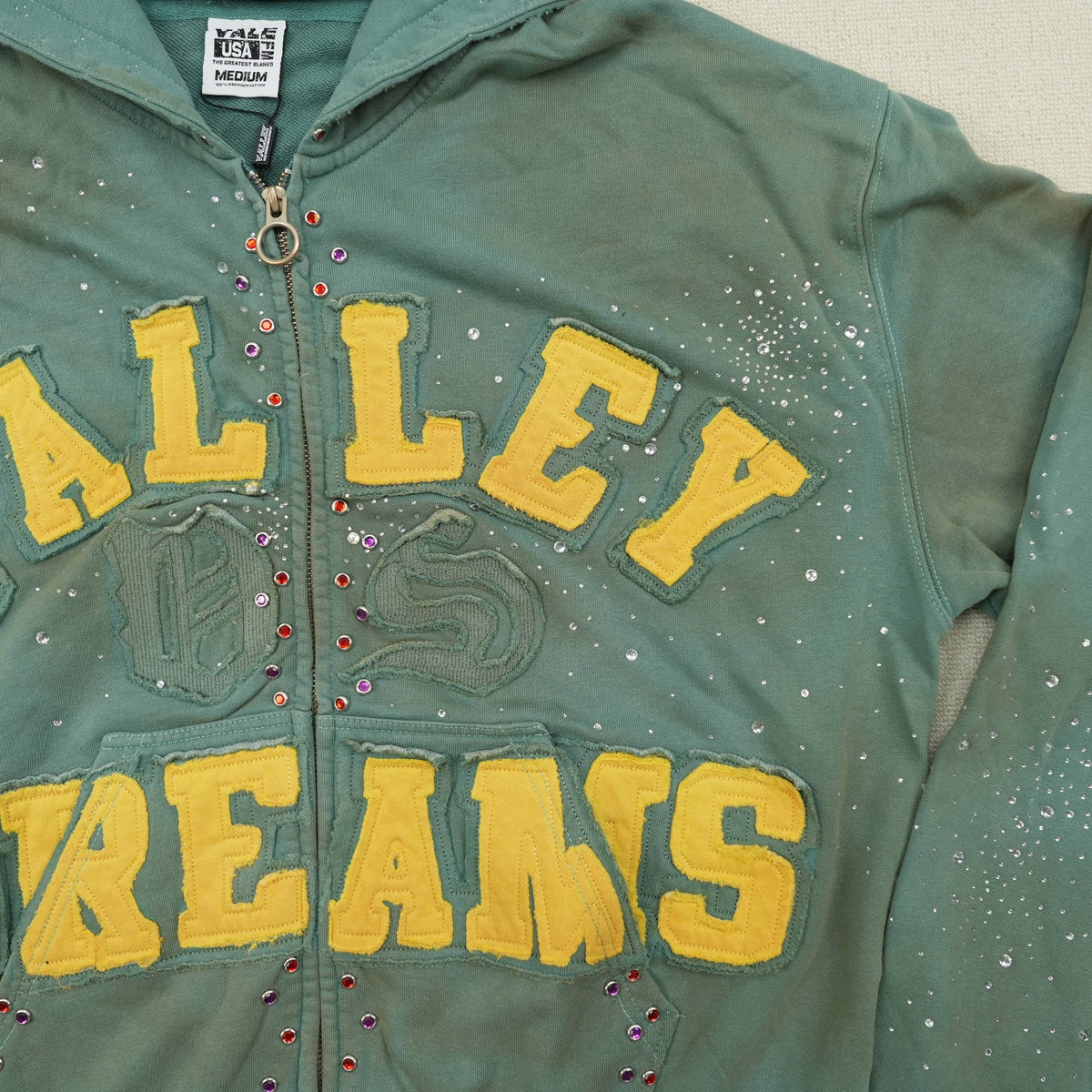 Vale Forever Bank Zip Up 'Dark Mint'