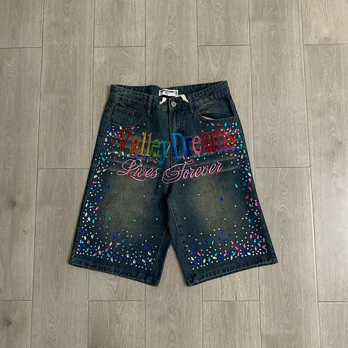 Vale Forever Ice Cream Jorts 'Light Rinse'