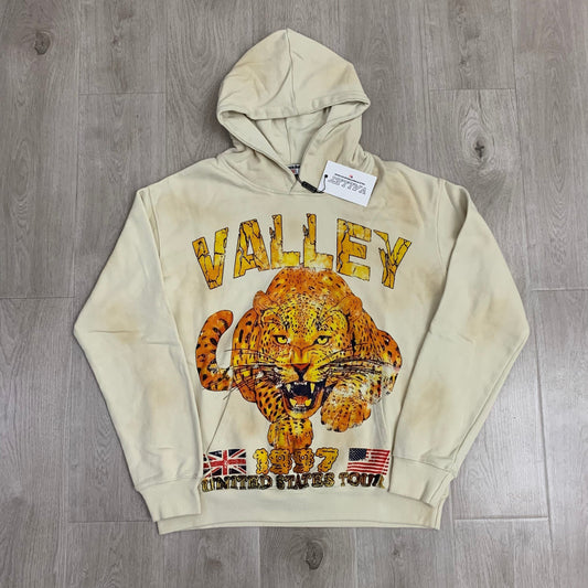 Cream Vale Forever Cheetah Pullover Hoodie