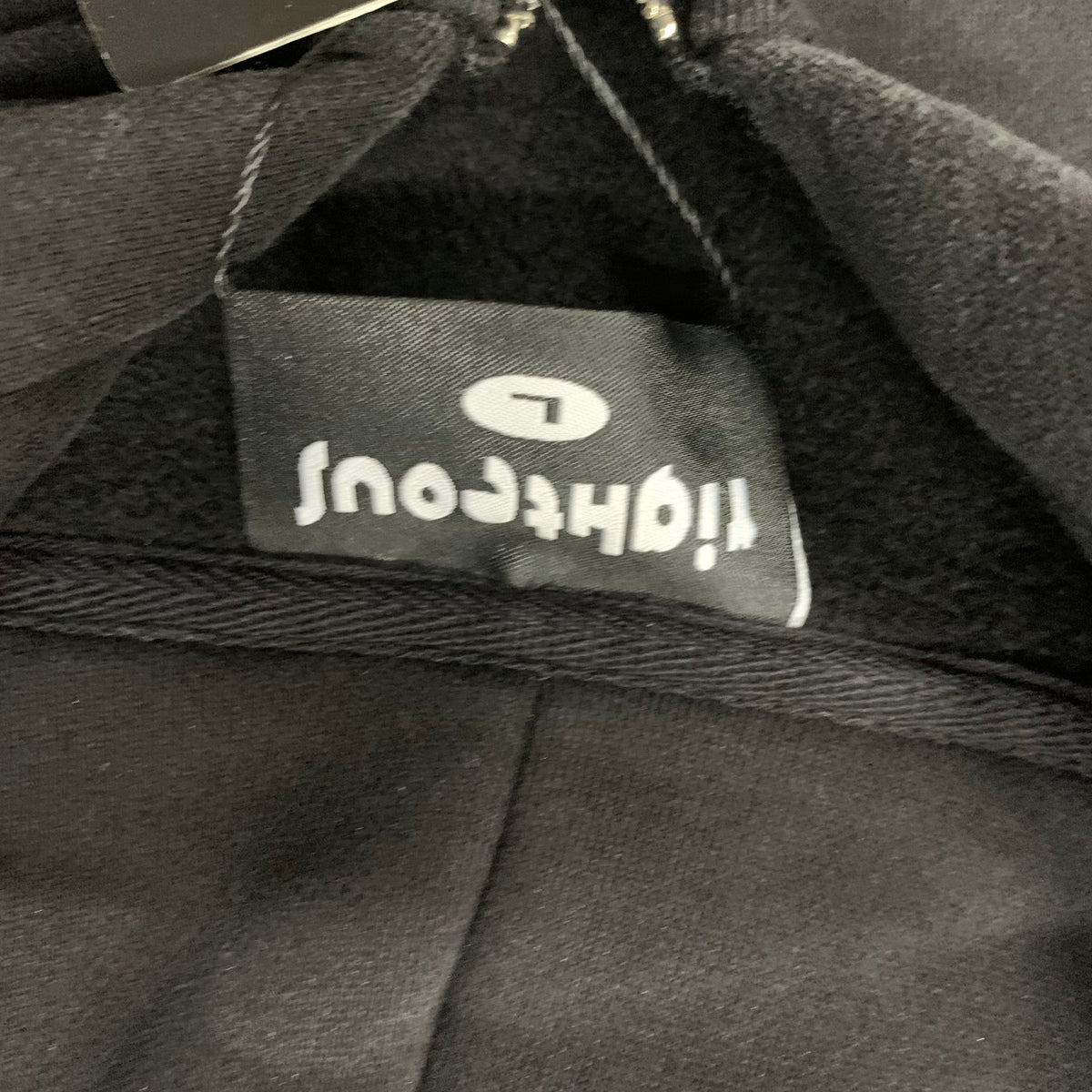Righteous Risen King Zip Up Hoodie black