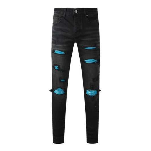 Amiri jeans black& blue