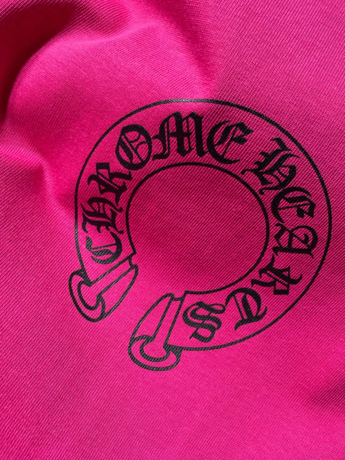 Pink and black chrome hearts longsleave