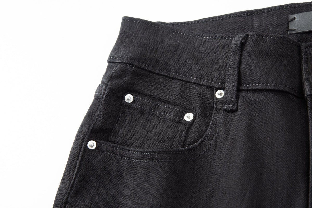 Amiri jeans black distressed