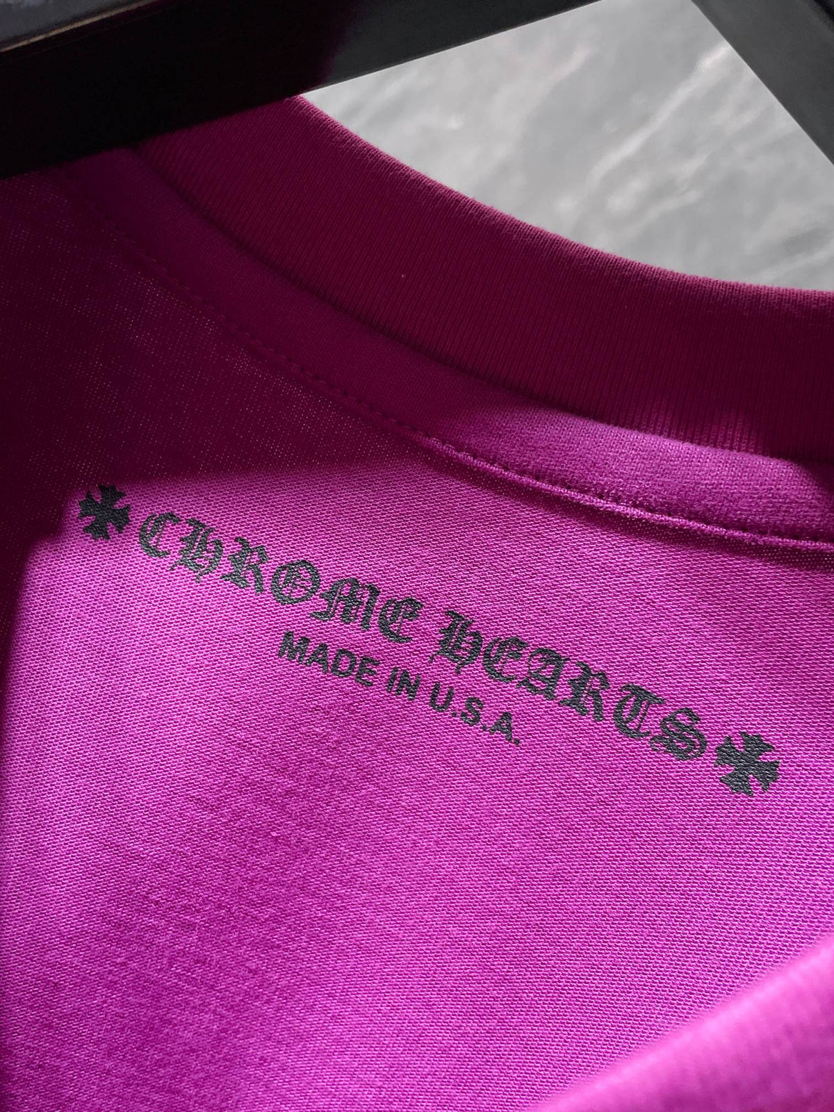 Pink chrome hearts longsleave