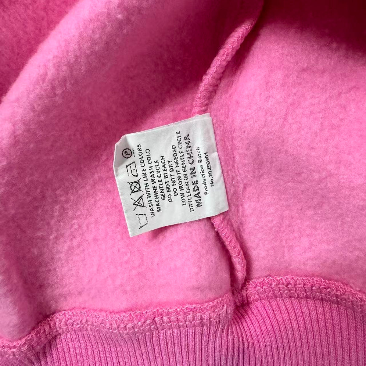 Righteous Risen King Zip Up Hoodie pink