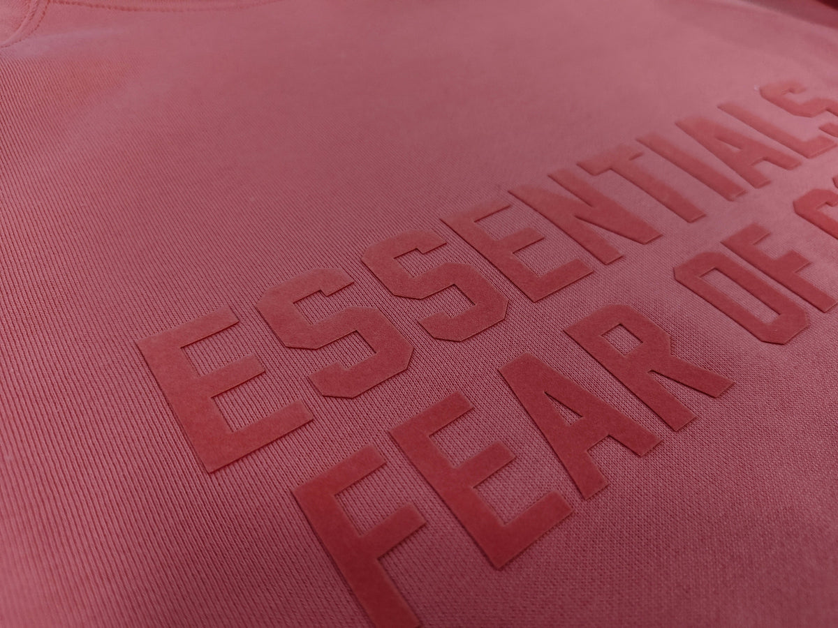 Fear of God Essentials Hoodie 'Coral'