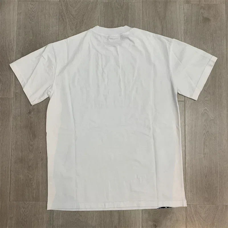 American Fashion Vale Hot Diamond Printed 100% Cotton Short Sleeved t-Shirt