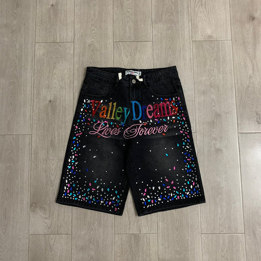 Vale Forever Ice Cream Jorts Black